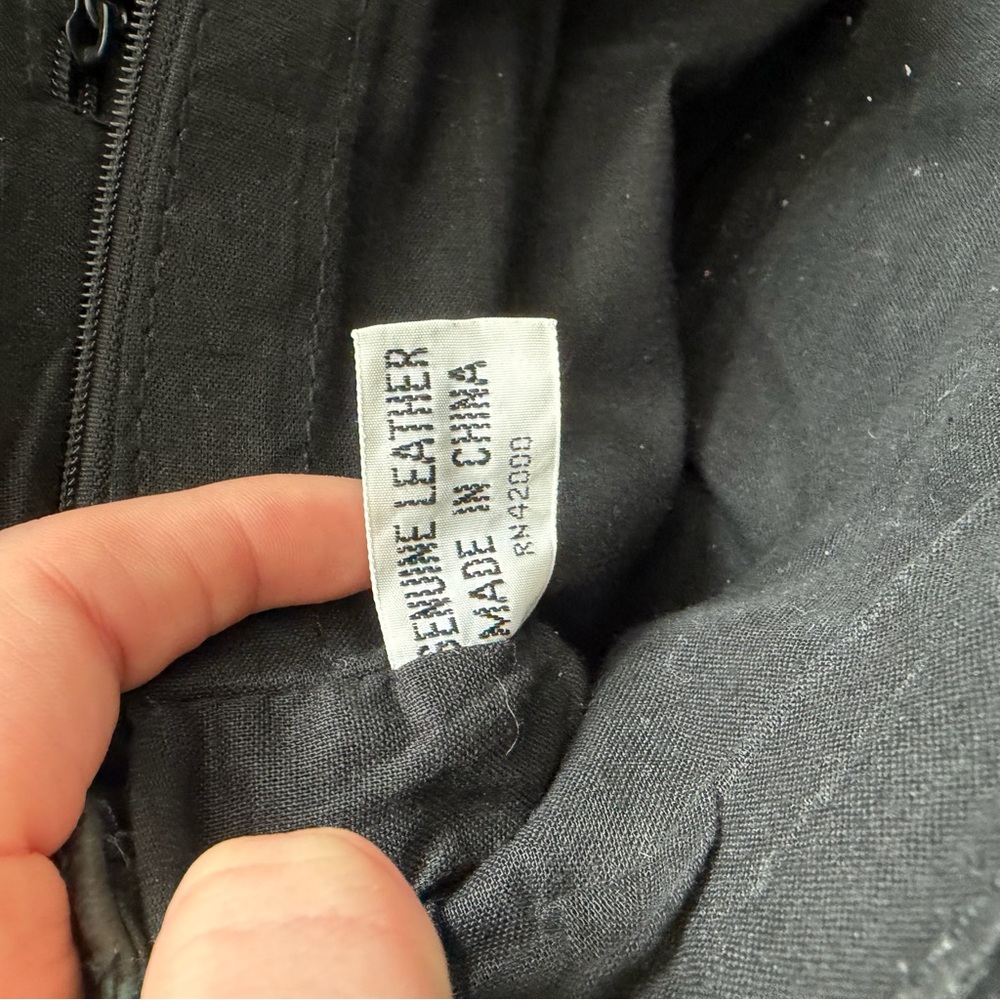 patchwork leather shoulder bag boho suede jewel t… - image 9